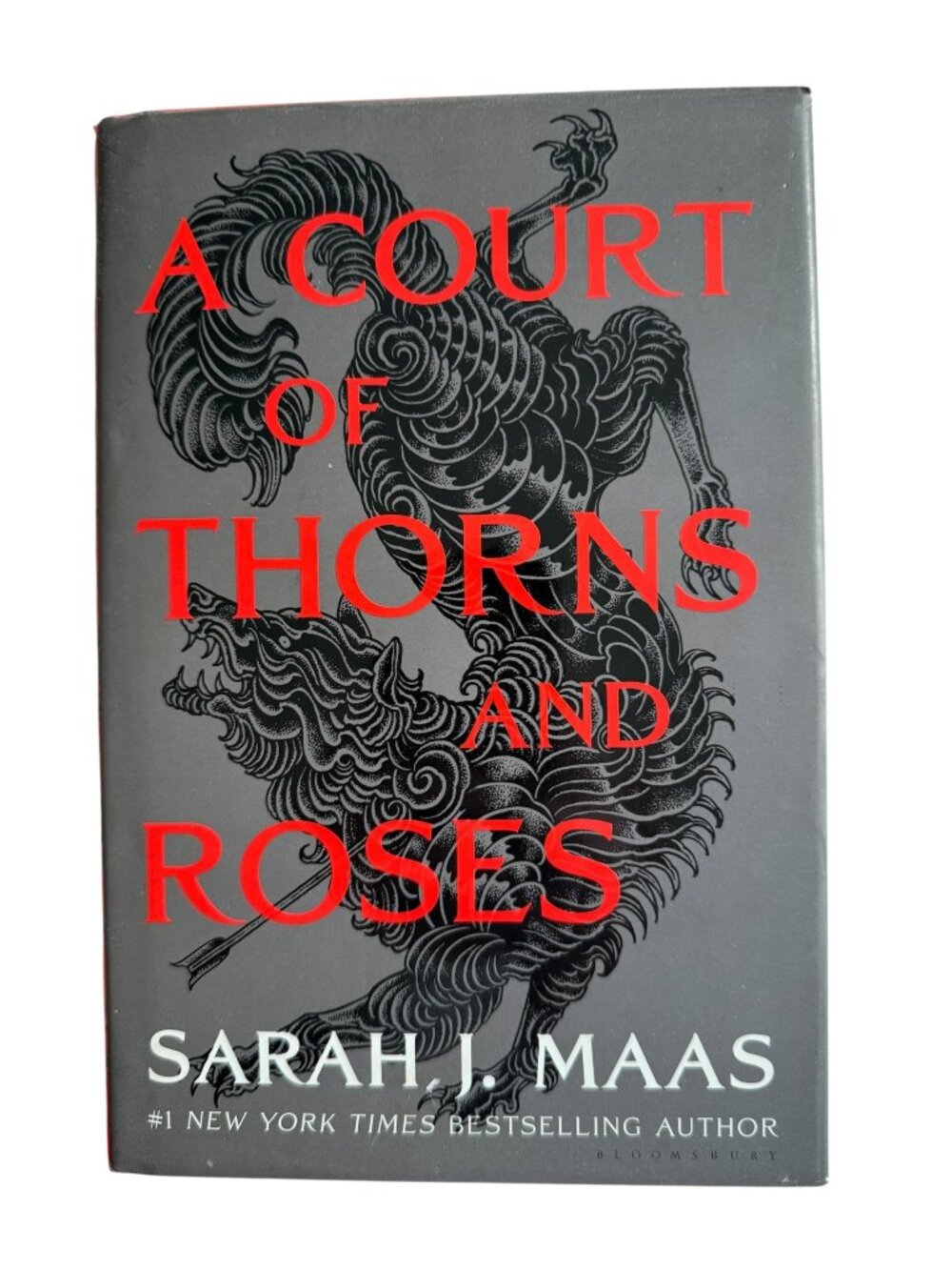 A Court of Thorns and Roses Sarah J Maas Hardcover Dust Jacket Bloomsbury